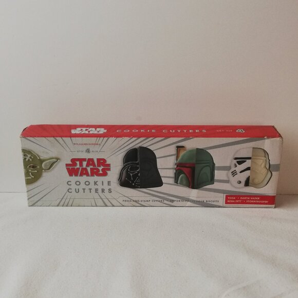Williams Sonoma Star Wars Cookie Cutters Set of 4 - Picture 4 of 9